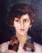 Dragan Mitrinovic - Portret - ulje
